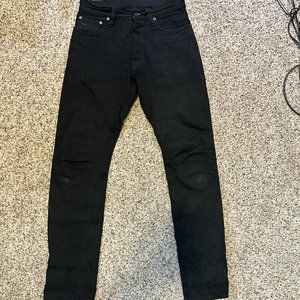 PBJ XX-019-BB 14oz Black (Relax Tapered) - Size 32